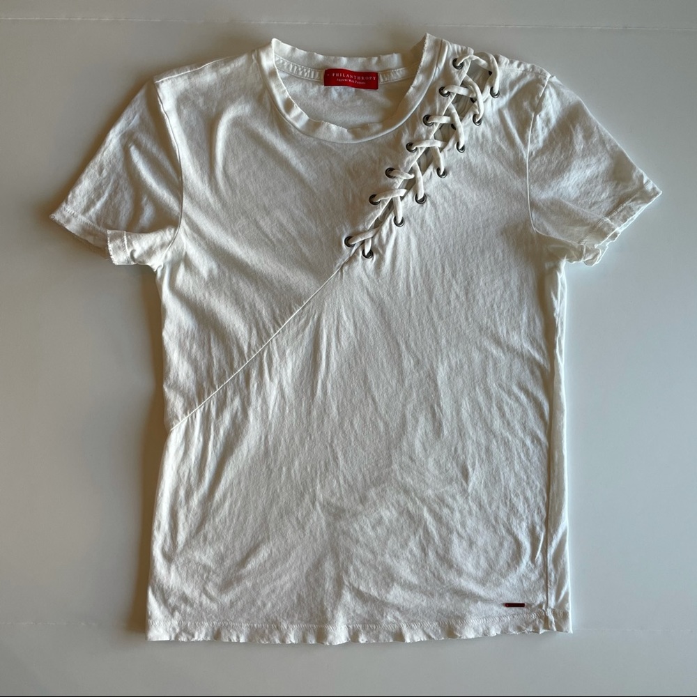 n:Philanthropy Gaia Lace-up Tee